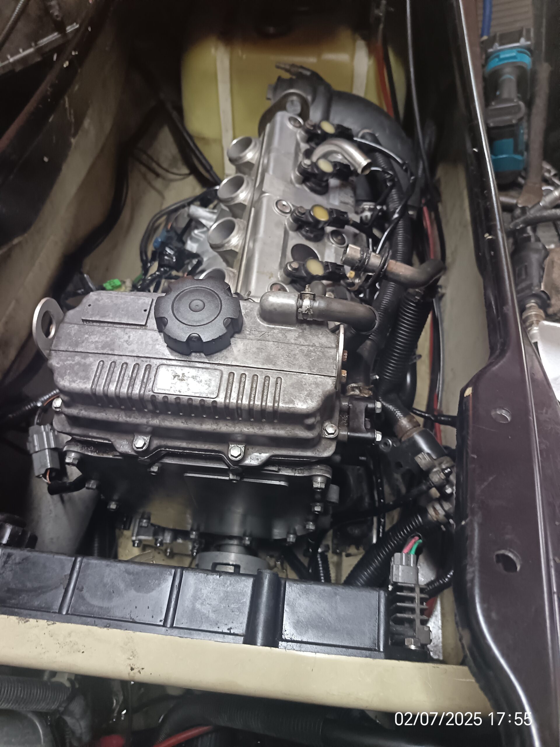 Yamaha SVHO: supercharger